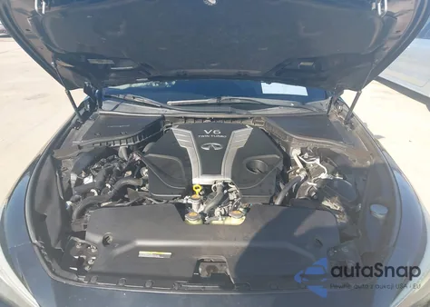 2018 Infiniti Q50 3.0T Red Sport 400 from USA, damaged, VIN JN1FV7AP7JM640056